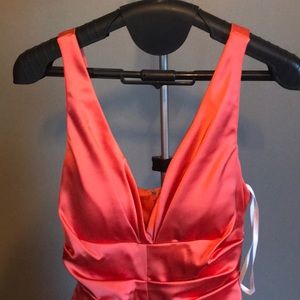 Xscape by Joanna Chen dress - coral - size 6